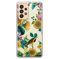 Casimoda Samsung Galaxy A53 siliconen hoesje - Sunflowers