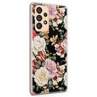 Casimoda Samsung Galaxy A53 siliconen hoesje - Flowerpower