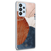 Casimoda Samsung Galaxy A33 siliconen hoesje - Abstract terracotta