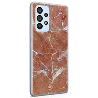 Casimoda Samsung Galaxy A33 siliconen hoesje - Marble sunkissed