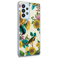 Casimoda Samsung Galaxy A33 siliconen hoesje - Sunflowers