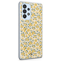 Casimoda Samsung Galaxy A33 siliconen hoesje - Yellow garden