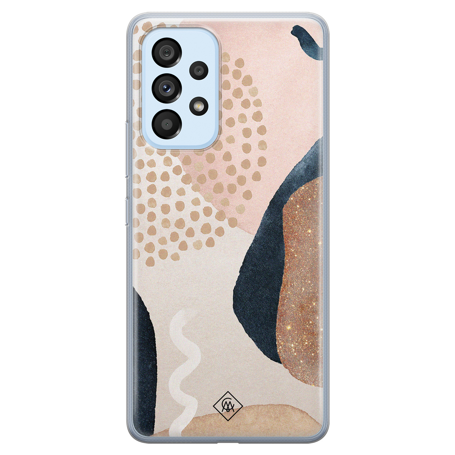Samsung Galaxy A33 siliconen hoesje - Abstract dots