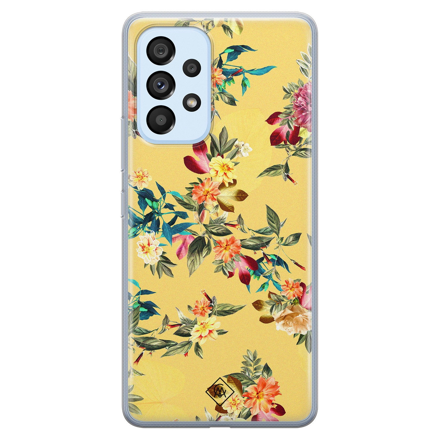 Samsung Galaxy A33 siliconen hoesje - Floral days