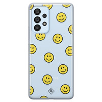 Casimoda Samsung Galaxy A33 siliconen hoesje - Smileys