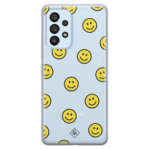 Casimoda Samsung Galaxy A33 siliconen hoesje - Smileys