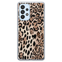 Casimoda Samsung Galaxy A33 siliconen hoesje - Golden wildcat