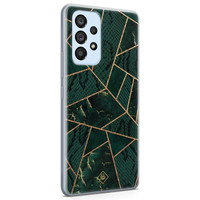 Casimoda Samsung Galaxy A33 siliconen hoesje - Abstract groen