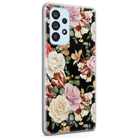 Casimoda Samsung Galaxy A33 siliconen hoesje - Flowerpower