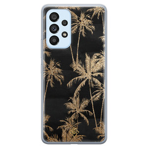Casimoda Samsung Galaxy A33 siliconen hoesje - Palmbomen
