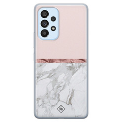 Casimoda Samsung Galaxy A33 siliconen hoesje - Rose all day