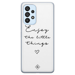 Casimoda Samsung Galaxy A33 siliconen hoesje - Enjoy life