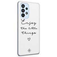 Casimoda Samsung Galaxy A33 siliconen hoesje - Enjoy life