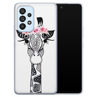 Casimoda Samsung Galaxy A33 siliconen hoesje - Giraffe