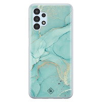 Casimoda Samsung Galaxy A13 4G siliconen hoesje - Touch of mint