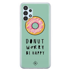 Casimoda Samsung Galaxy A13 4G siliconen hoesje - Donut worry