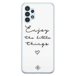 Casimoda Samsung Galaxy A13 4G siliconen hoesje - Enjoy life