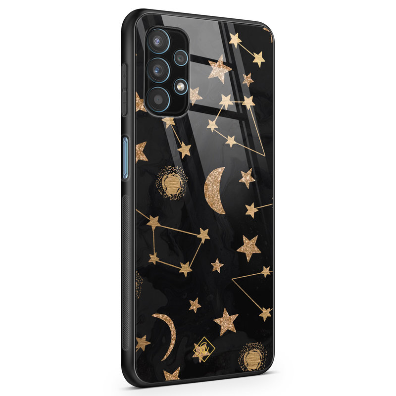 Casimoda Samsung Galaxy A32 4G glazen hardcase - Counting the stars