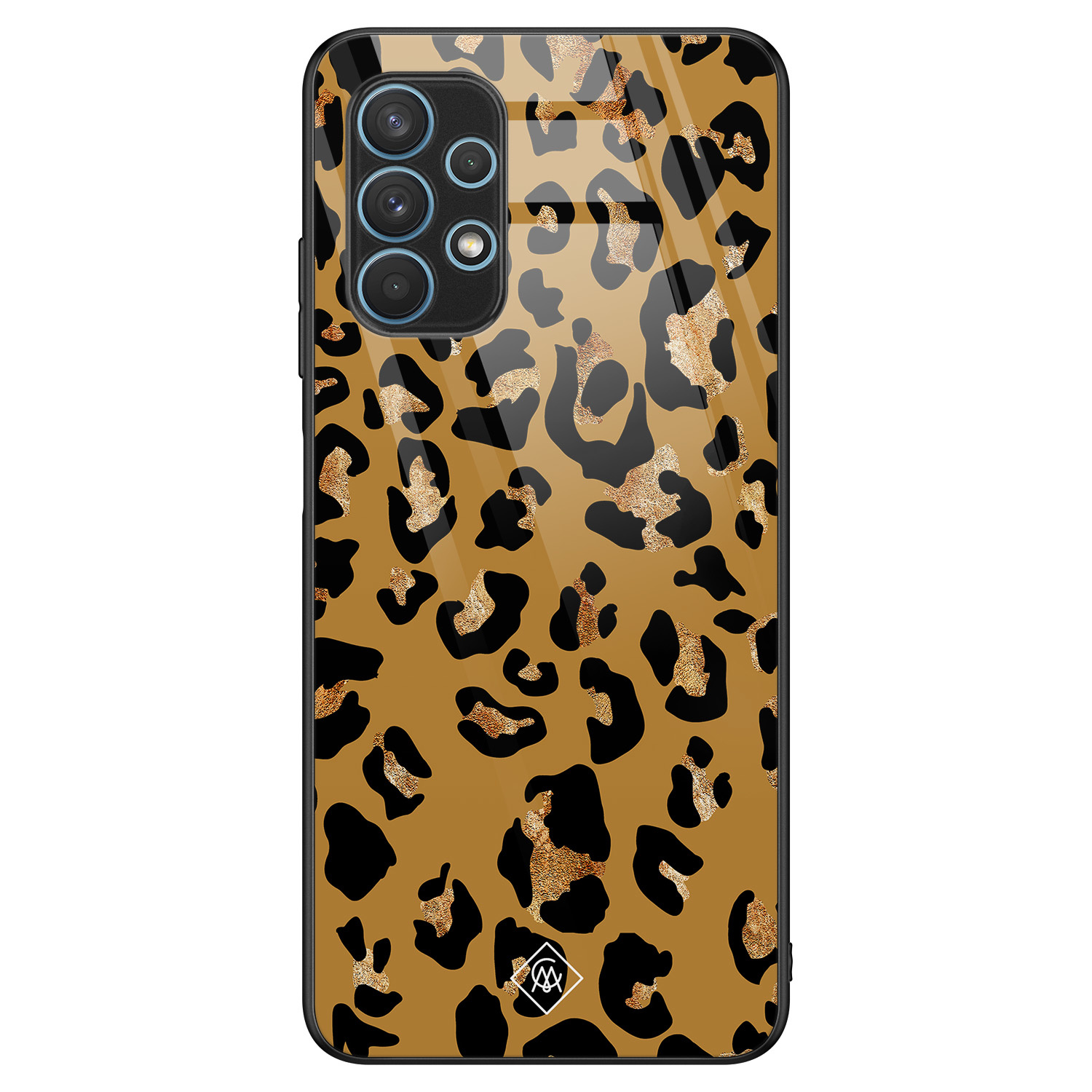 Samsung Galaxy A32 4G glazen hardcase - Jungle wildcat
