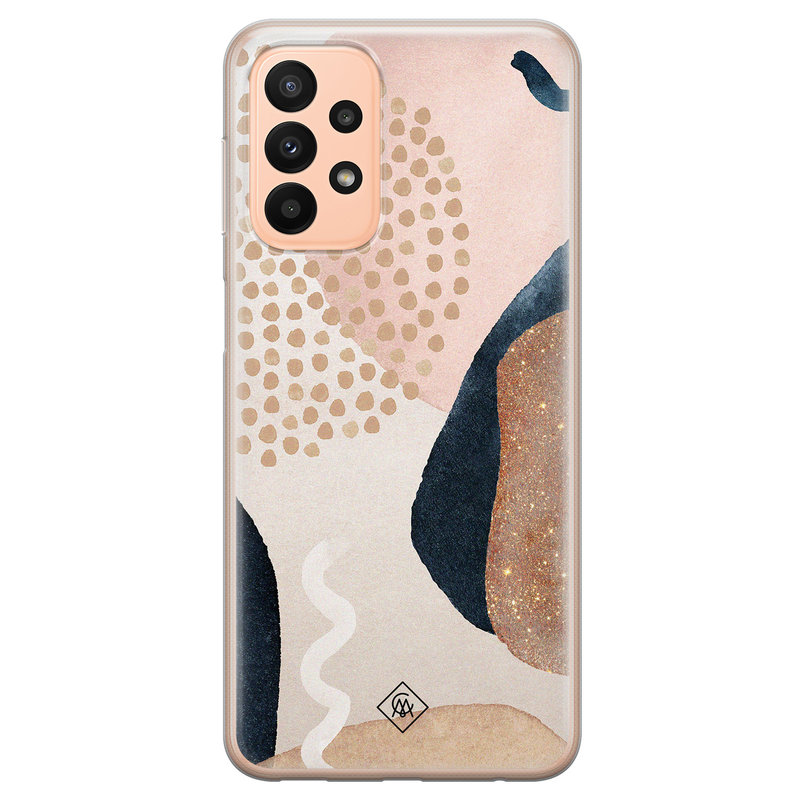 Casimoda Samsung Galaxy A23 siliconen hoesje - Abstract dots