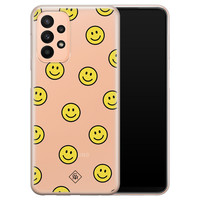 Casimoda Samsung Galaxy A23 siliconen hoesje - Smileys