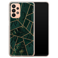 Casimoda Samsung Galaxy A23 siliconen hoesje - Abstract groen