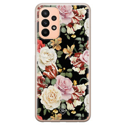 Casimoda Samsung Galaxy A23 siliconen hoesje - Flowerpower