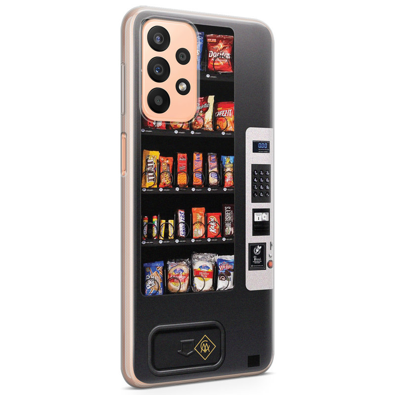Casimoda Samsung Galaxy A23 siliconen hoesje - Snoepautomaat