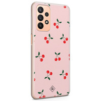 Casimoda Samsung Galaxy A23 siliconen hoesje - Kersjes