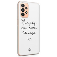 Casimoda Samsung Galaxy A23 siliconen hoesje - Enjoy life