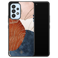 Casimoda Samsung Galaxy A53 hoesje - Abstract terracotta