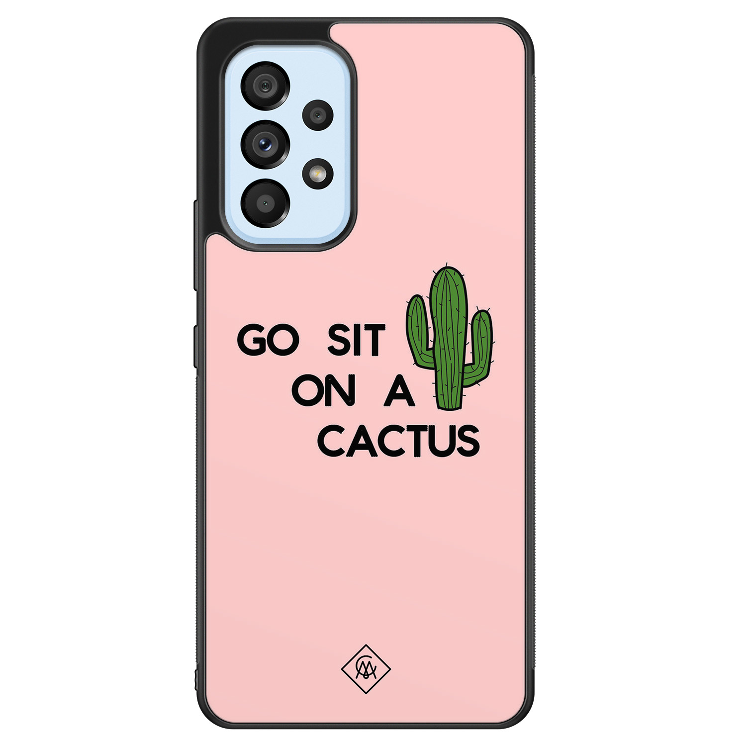 Samsung Galaxy A53 hoesje - Go sit on a cactus