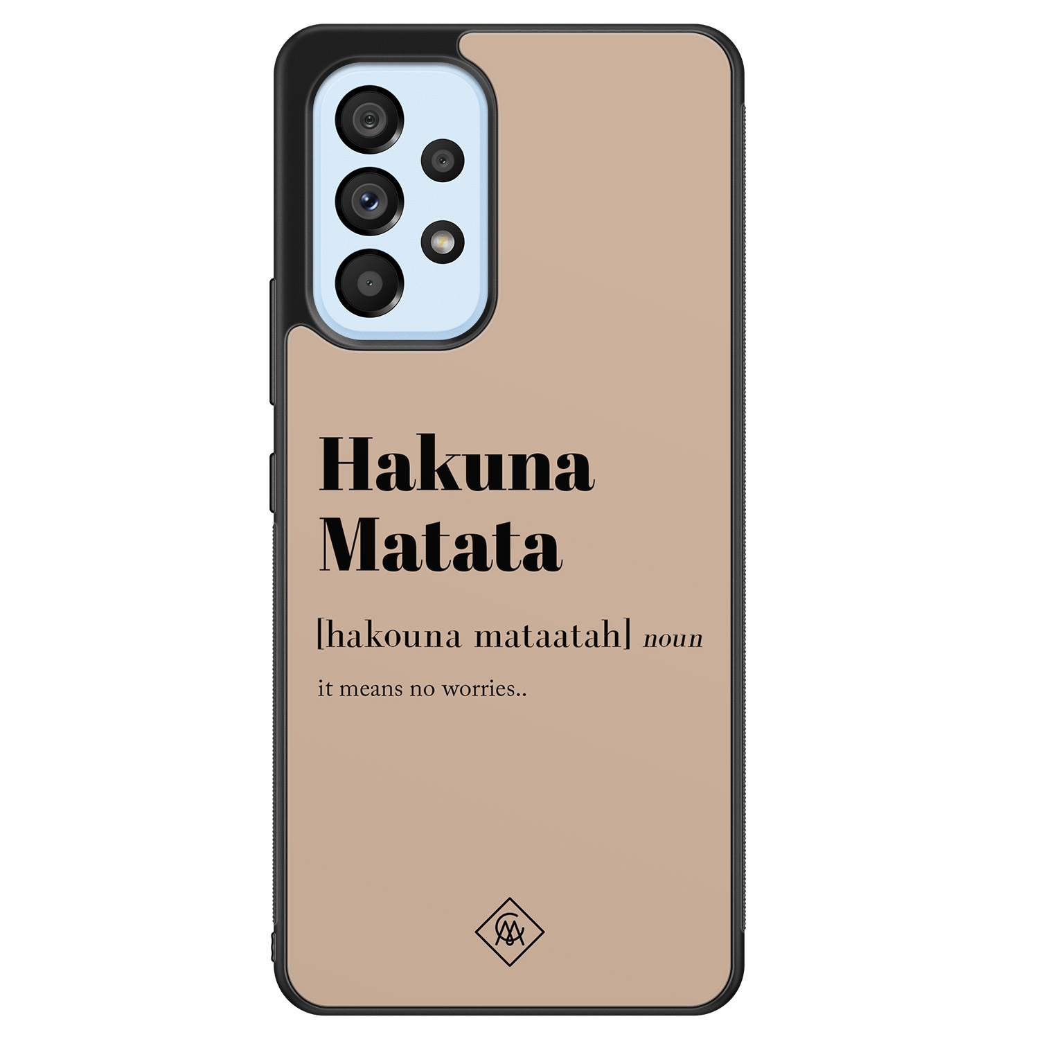 Samsung Galaxy A53 hoesje - Hakuna matata