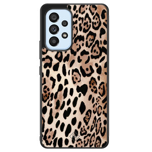 Casimoda Samsung Galaxy A33 hoesje - Golden wildcat