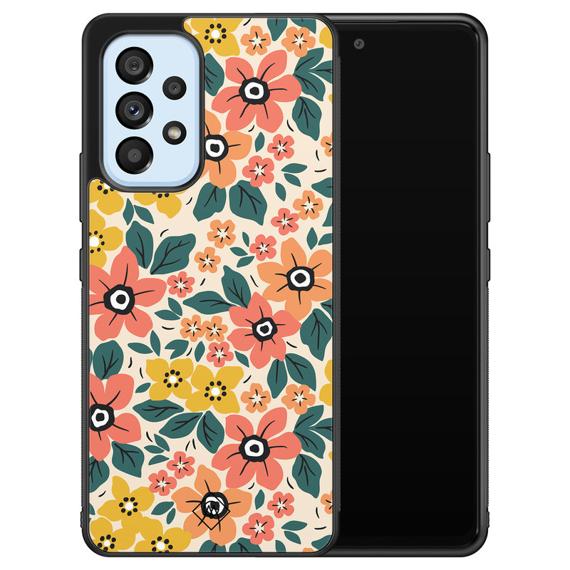 Casimoda Samsung Galaxy A33 hoesje - Blossom