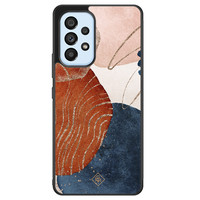 Casimoda Samsung Galaxy A33 hoesje - Abstract terracotta