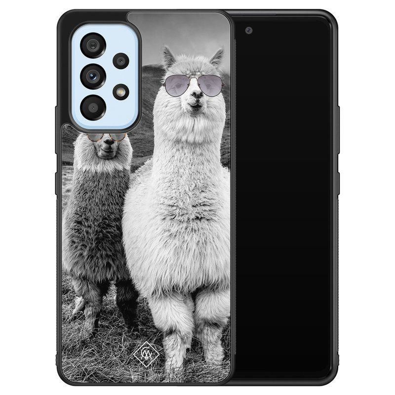 Casimoda Samsung Galaxy A33 hoesje - Lama bruh