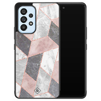 Casimoda Samsung Galaxy A33 hoesje - Stone grid