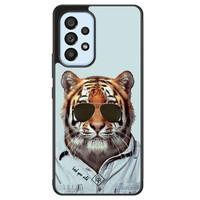 Casimoda Samsung Galaxy A33 hoesje - Tijger wild