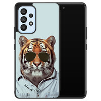 Casimoda Samsung Galaxy A33 hoesje - Tijger wild