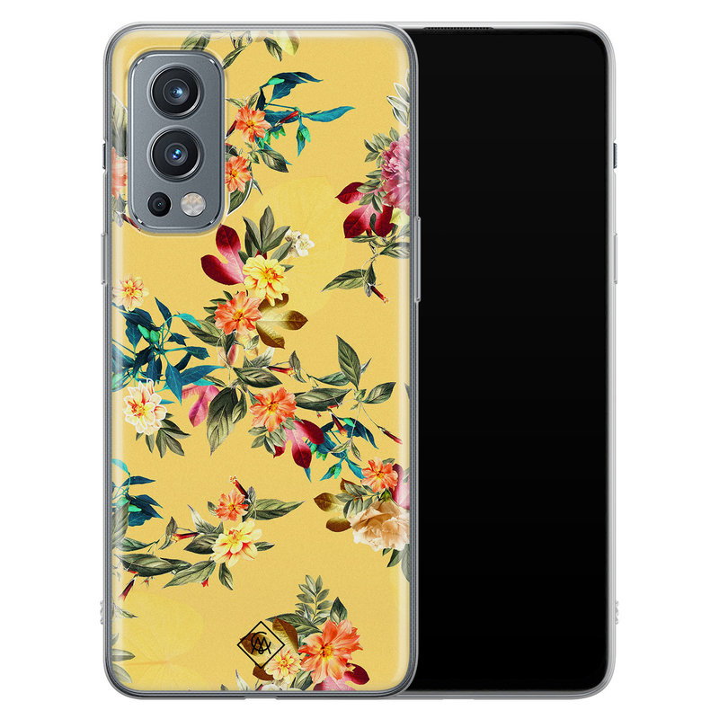 Casimoda OnePlus Nord 2 hoesje siliconen - Floral days