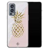 Casimoda OnePlus Nord 2 hoesje siliconen - Ananas