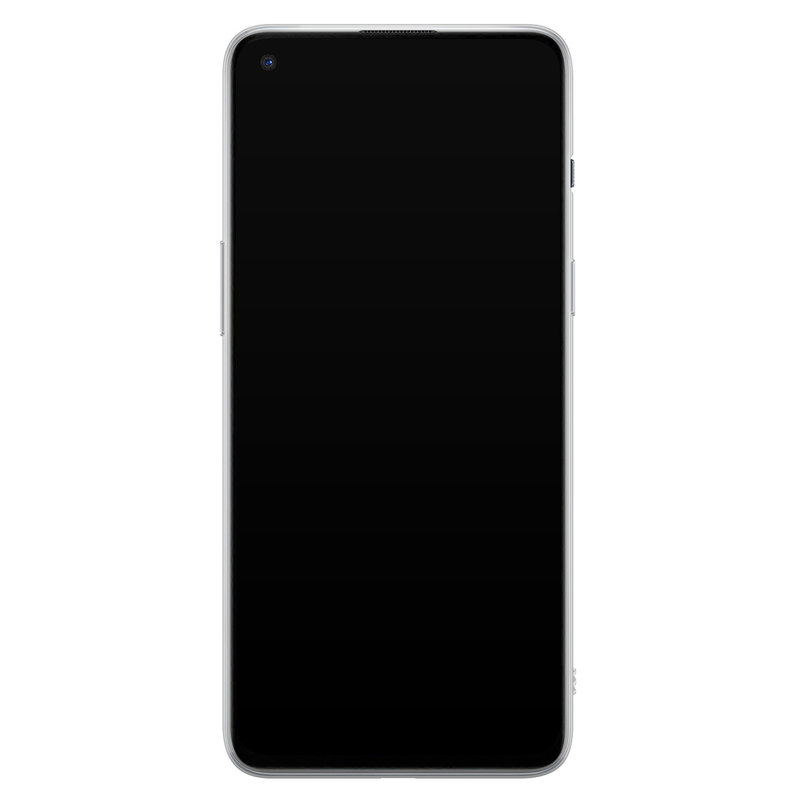 Casimoda OnePlus Nord 2 hoesje siliconen - Stone grid
