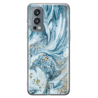 Casimoda OnePlus Nord 2 hoesje siliconen - Marble sea