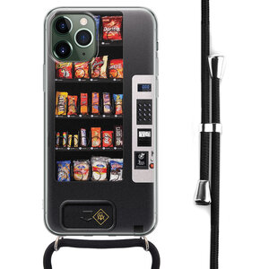 Casimoda iPhone 11 Pro Max hoesje met koord / Crossbody - Snoepautomaat