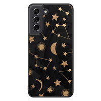 Casimoda Samsung Galaxy S21 FE hoesje - Counting the stars