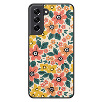 Casimoda Samsung Galaxy S21 FE hoesje - Blossom