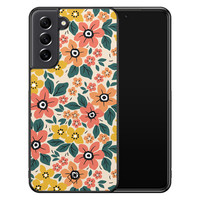 Casimoda Samsung Galaxy S21 FE hoesje - Blossom