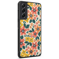 Casimoda Samsung Galaxy S21 FE hoesje - Blossom