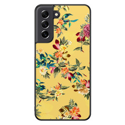 Casimoda Samsung Galaxy S21 FE hoesje - Florals for days